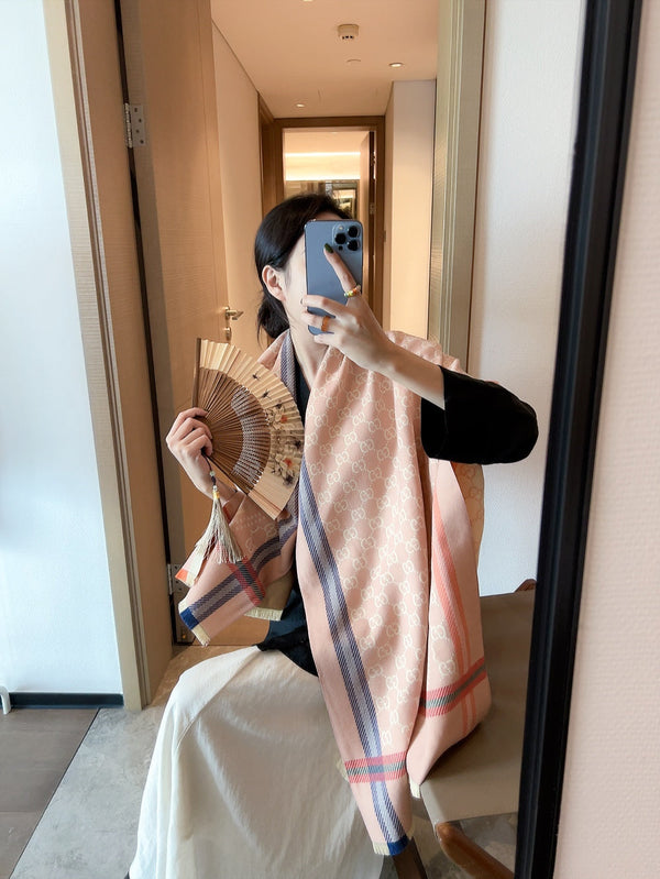 GG Jacquard 180CM Pink Cashmere 288025