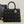 medium book tote 36 black lambskin gold hardware