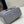 SMALL D-JOY BAG 22 IN GREY LAMBSKIN