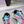 STAPLER SNEAKER IN GRAY PINK BLUE POLYURETHANE AND MESH