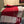 HM Blanket Red White Wool Cashmere