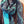 Casaque Entrelacs Equestres Scarf 195 CM Black Mix Jade Green Cashmere