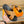 HM Men's Cross Strap Slide Orange Cowhide 544098