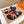 HM Men's Izmir Slide Orange Black Calfskin 744002