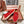 LP Summer Charms Walk Loafers Red Suede 565850