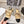 CC 26b Quilted Lace Up Slingback Beige Leather 124293