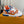 LV Tarine sneakers White and Orange Perforated Calf Leather 533501
