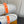 LV Tarine sneakers White and Orange Perforated Calf Leather 533501