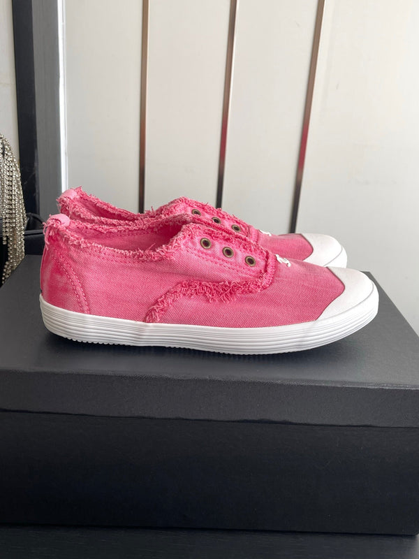 CC 26s Laceless Canvas Sneakers Pink Canvas 945158