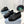 PRA BRUSHED LOAFERS GLOSSY BLACK LAMBSKIN