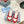 PRA DOWNTOWN PERFORATED SNEAKERS WHITE AND RED CALFSKIN