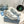 PRA DOWNTOWN PERFORATED SNEAKERS WHITE AND GRAY CALFSKIN