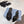 Pra Kitten Heel Sandals 4cm Black Patent Leather 834601