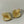 cc 24p heart blue earrings french clip