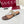 GC 25 Horsebit Thong Sandals Brown Canvas Leather 293854