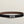 HM Ancre Buckle Belt 32mm Black Chocolate Leather 187517