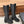 CC 25 Chelsea High Boots With Chain 85mm Black Suede 428213