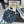 CC 2026s Sneakers Blue White Denim Leather 720090