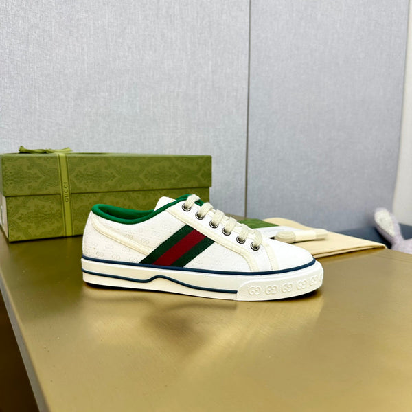 GG TENNIS 1977 TRAINER WHITE CANVAS