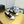 espadrilles black fabric white calfskin