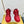 CD Sneaker 50mm In Red Cowhide And Mesh Fabric 111467