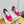 BALLET RUNNER 2.0 IN BRIGHT PINK SUEDE AND LYCRA FABRIC