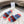 CD 26s Platform Sandals Red Blue Leather Fabric 944468