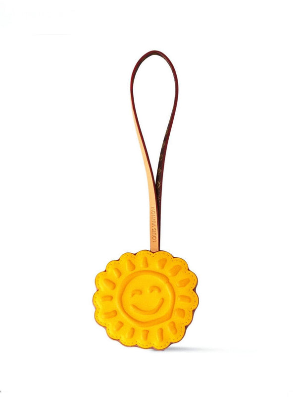 LV Sun Charm Yellow mix Colors Cowhide Canvas