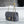 CLASSIC FLAP BAG MINI RECTANGE 20 ROCK GRAY LAMBSKIN GOLD HARDWARE