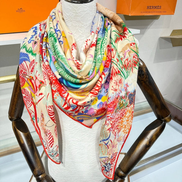 HM 26s Scarf 140 In Cashmere And Silk 217520