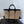 CC 25 Deauville Tote Bag 34cm Beige Black Crochet Suede