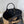 CC 25 Deauville Tote Bag 34cm Beige Black Crochet Suede