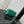 CC 26P Bowling Bag Green Crocodile-Embossed Calfskin
