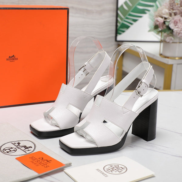 HM Eris 95 Sandal White Calfskin