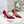 CD Tribales Pump 80mm Glossy Red Cowhide
