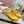 Miu TYRE Sneakers with Decorative Buckle Yellow Suede Technical Fabric 456335