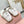 Miu Tyre Ballerina Shoes White Suede Fabric 456343