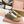 Miu Plume Sneakers Yellow-Brown Suede Lace 456346