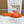 LV Mare Flat Mule Orange Sheepskin