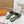 LV Mare Flat Mule Olive Green Sheepskin