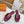 LV Mare Flat Mule Burgundy Sheepskin