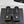 FLAT CHAIN HEART SLIPPER IN BLACK LAMBSKIN