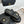 THICK-SOLED CHAIN HEART SLIPPER IN BLACK LAMBSKIN