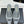 CC 25C Bowknot Pointed High Heel Half Slippers 60mm Grey Linen 265661