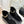 CC Classic Large Chain Martin Booots Black Suede  404671