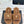 Chanel 25 Buckle Flip-up Thick-soled Slippers Brown Wool 465384