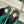 YSL Emilie Stiletto Mule Sandals 11cm Teal Green Satin 642914