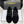 YSL 26s Le Bateau Loafer Black Suede 992290