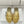 CE 26s Scoobie Braided Mules Gold Lambskin 991454