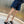 CHLOÉ PLATFORM SANDALS IN BLACK MIX WHITE DENSITY KNIT